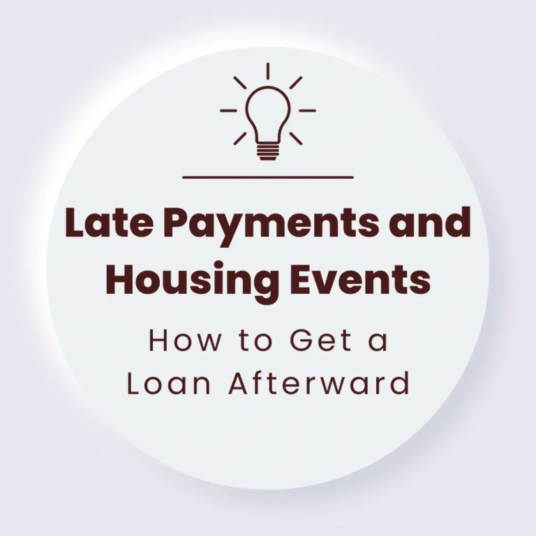 Late Payments and Housing Events